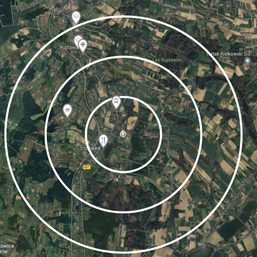 mapa poi